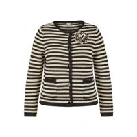 Rabe - Zwart | Dames | Vest | Zwart | 50 | regular | Kamst mode