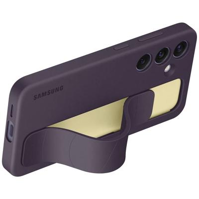 Samsung Standing Grip Backcover Samsung Galaxy S24 Lila Met standfunctie