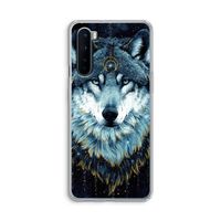 Darkness Wolf: OnePlus Nord Transparant Hoesje