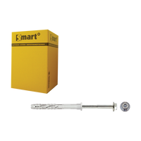 pgb-Europe SMART | Raamplug CB zeskantschroef Ø 10x120 NZN | 50 st SM0RPCN011001203