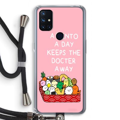 Bento a day: OnePlus Nord N10 5G Transparant Hoesje met koord