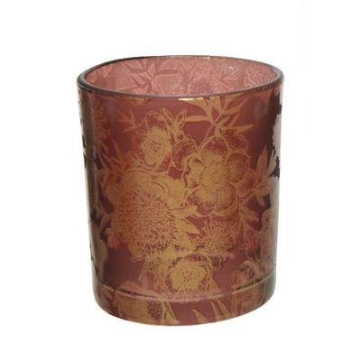 Theelichthouder glas d7h8.20cm a3 - Ksd
