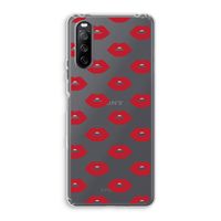 Lips: Sony Xperia 10 III Transparant Hoesje
