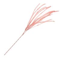 Daan Kromhout Kunsttak pluimen zalm 150 cm | 12 stuks
