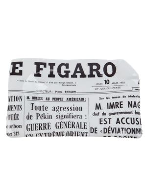 Fornasetti cendrier "Le Figaro" - Blanc