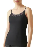 Corrigerend kanten hemd - Basics shape spaghetti top - Shapewear kanten onderhemd