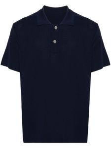 Jacquemus polo Maille en maille alvéolée - Bleu