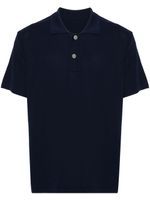 Jacquemus polo Maille en maille alvéolée - Bleu