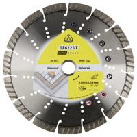 Klingspor 334047 DT 612 UT Supra Diamanten doorslijpschijf Diameter 230 mm Boordiameter 22.23 mm Bouwmaterialen, Beton, universeel, Oud gewapend beton,