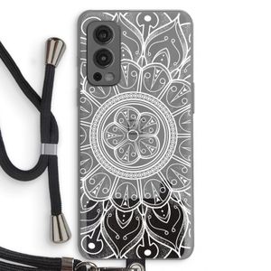 Roses Are Red: OnePlus Nord 2 5G Transparant Hoesje met koord
