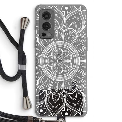 Roses Are Red: OnePlus Nord 2 5G Transparant Hoesje met koord