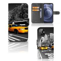 iPhone 12 | 12 Pro (6.1") | Flip Cover | New York Taxi