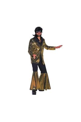 Disco kostuum Studio goud