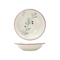 Svenska Living Bord diep 'berry' rood ø20,5cm