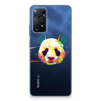 Xiaomi Redmi Note 11 Pro 5G Telefoonhoesje met Naam Panda Color Xiaomi Redmi Note 11 Pro 5G Telefoonhoesje met Naam Panda Color