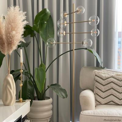 Staande lamp &apos;Avenue&apos; By Rydens modern gold vloerlamp 160mm