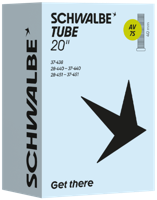 Binnenband Schwalbe AV7S 20" / 28-37-438/451mm - 40mm ventiel
