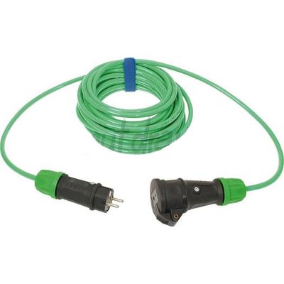 Verlengsnoer PUR kabel 3x2,5mm² 25m groen