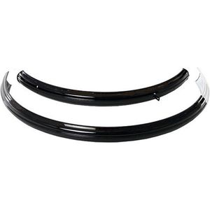 Falkx Spatborden set omafiets staal 28 inch zwart