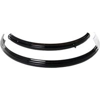 Falkx Spatborden set omafiets staal 28 inch zwart