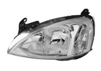 Koplamp links met knipperlicht 03>05 2xH7 +Mot. TYPE AL 3779963