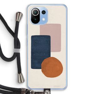 Geo #3: Xiaomi Mi 11 Lite Transparant Hoesje met koord