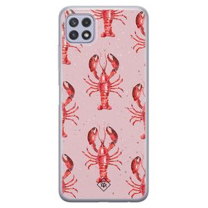 Samsung Galaxy A22 5G siliconen telefoonhoesje - Lobster all the way