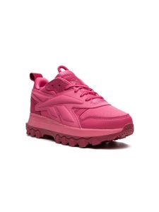 Reebok Kids "x Cardi baskets B Classic en cuir ""Pink Fusion""" - Rose