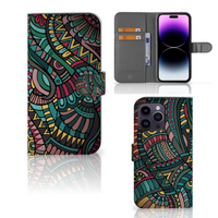 iPhone 15 Pro Max Telefoon Hoesje Aztec - thumbnail