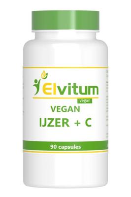Elvitaal/elvitum IJzer met vitamine C vegan
