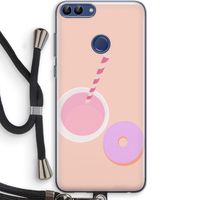 Donut: Huawei P Smart (2018) Transparant Hoesje met koord