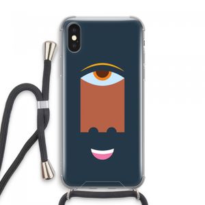Mono M: iPhone XS Max Transparant Hoesje met koord
