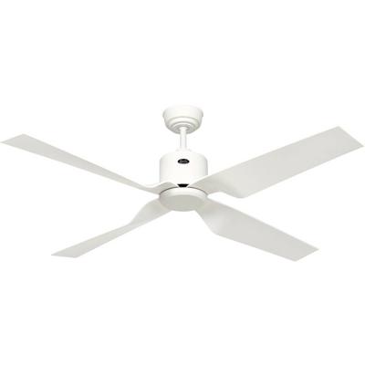 CasaFan ECO VENTOS IP44 132 WE-WE WiFi Flügel weiß Plafondventilator Wit Met afstandsbediening, Timer, Met wintermodus, Bediening via App