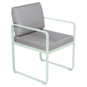 Fermob Bellevie dining armchair tuinstoel Ice mint - Flannel