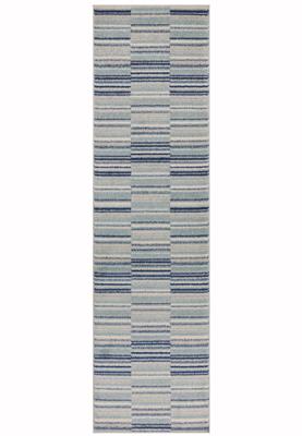 Easy Living - Vloerkleed Muse Blue Stripe Rug MU05 -