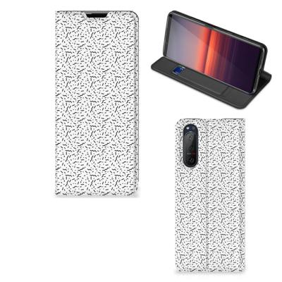 Sony Xperia 5 II | Hoesje met Magneet | Stripes Dots