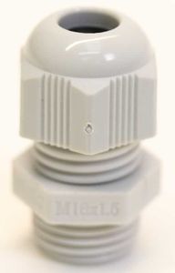 Wartel M16 x 1,5 tap 8mm Ø 4-8mm polyamide IP68 Ortac