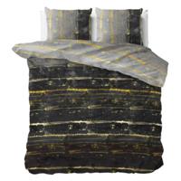 Dekbedovertrek Scratchy - Eenpersoons (140x200 cm) - Wit Polyester-katoen - Dessin: Patroon - Sleeptime Elegance - Dekbed-Discounter.nl