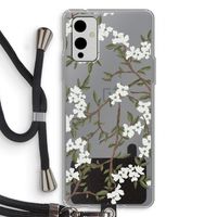 Blossoming spring: OnePlus 9 Transparant Hoesje met koord