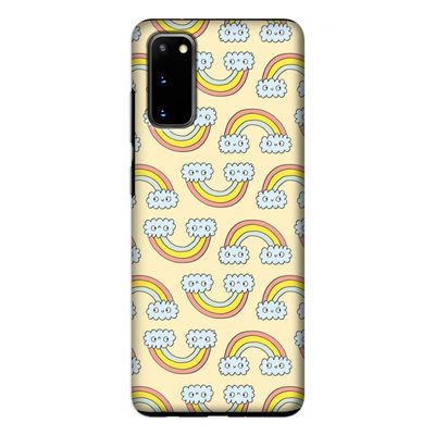 Regenboog: Samsung Galaxy S20 Tough Case