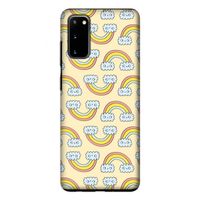 Regenboog: Samsung Galaxy S20 Tough Case