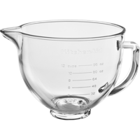 KitchenAid glazen mengkom - 4.7 liter - 5KSM5GB