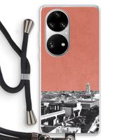 Marrakech Skyline : Huawei P50 Pro Transparant Hoesje met koord