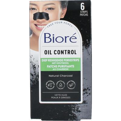 Biore Diep reinigende poriestrips houtskool