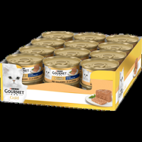Gourmet Gold Mousse Kattenvoer nat met Kalkoen 24 x 85g bij Jumbo