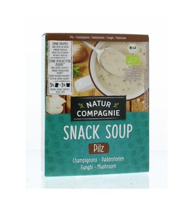 Snack soup champignons bio