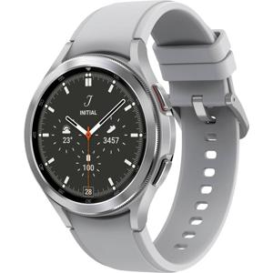 Samsung Galaxy Watch4 Classic LTE Smartwatch 46 mm Uni Zilver/wit