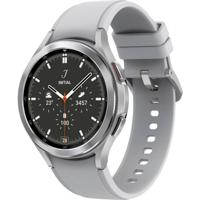 Samsung Galaxy Watch4 Classic LTE Smartwatch 46 mm Uni Zilver/wit