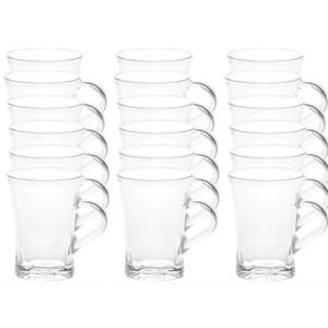 Duralex Koffie en Theeglazen Amalfi - 24x stuks - glas - 170 ml - transparant - Lungo