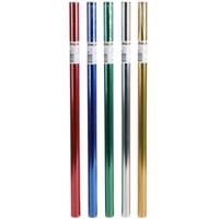 Urban Living metallic Cadeaupapier - 5x - 150x70cm - mix kleuren Urban Living metallic Cadeaupapier - 5x - 150x70cm - mix kleuren